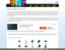 Tablet Screenshot of driverslib.com
